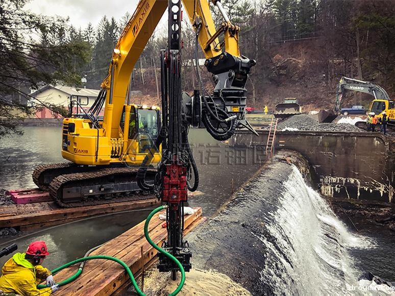 美国阿什维尔项目桩基—R51自钻式锚杆