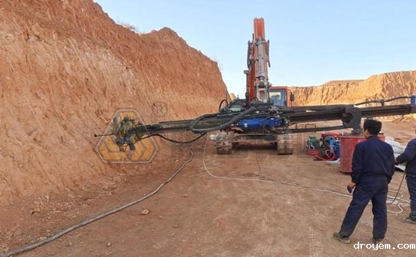 粉土地质锚杆支护