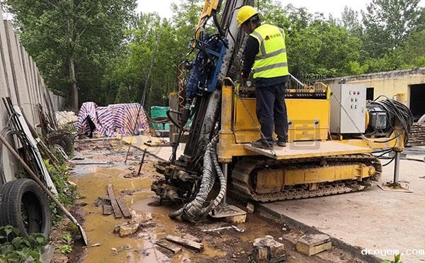 郭寨护坡协会圆砾场地基础支护