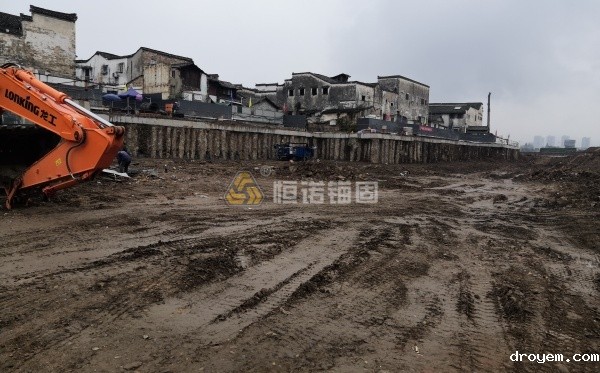 自钻式中空锚杆在基坑支护中的施工方法