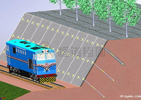 山体护坡锚杆做法