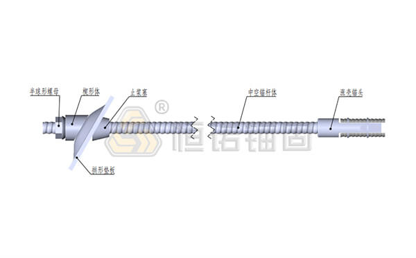 涨壳式锚杆结构图