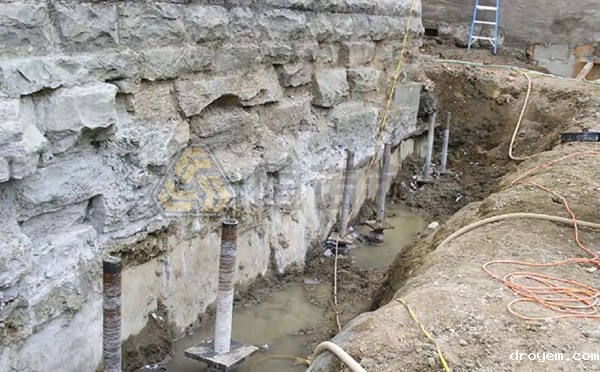 自钻式微型桩在建筑基础的运用-洛阳ag九游会真人自钻式锚固系统