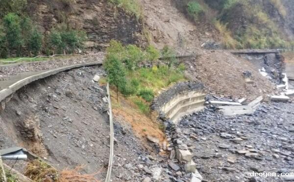 高速公路水毁原因